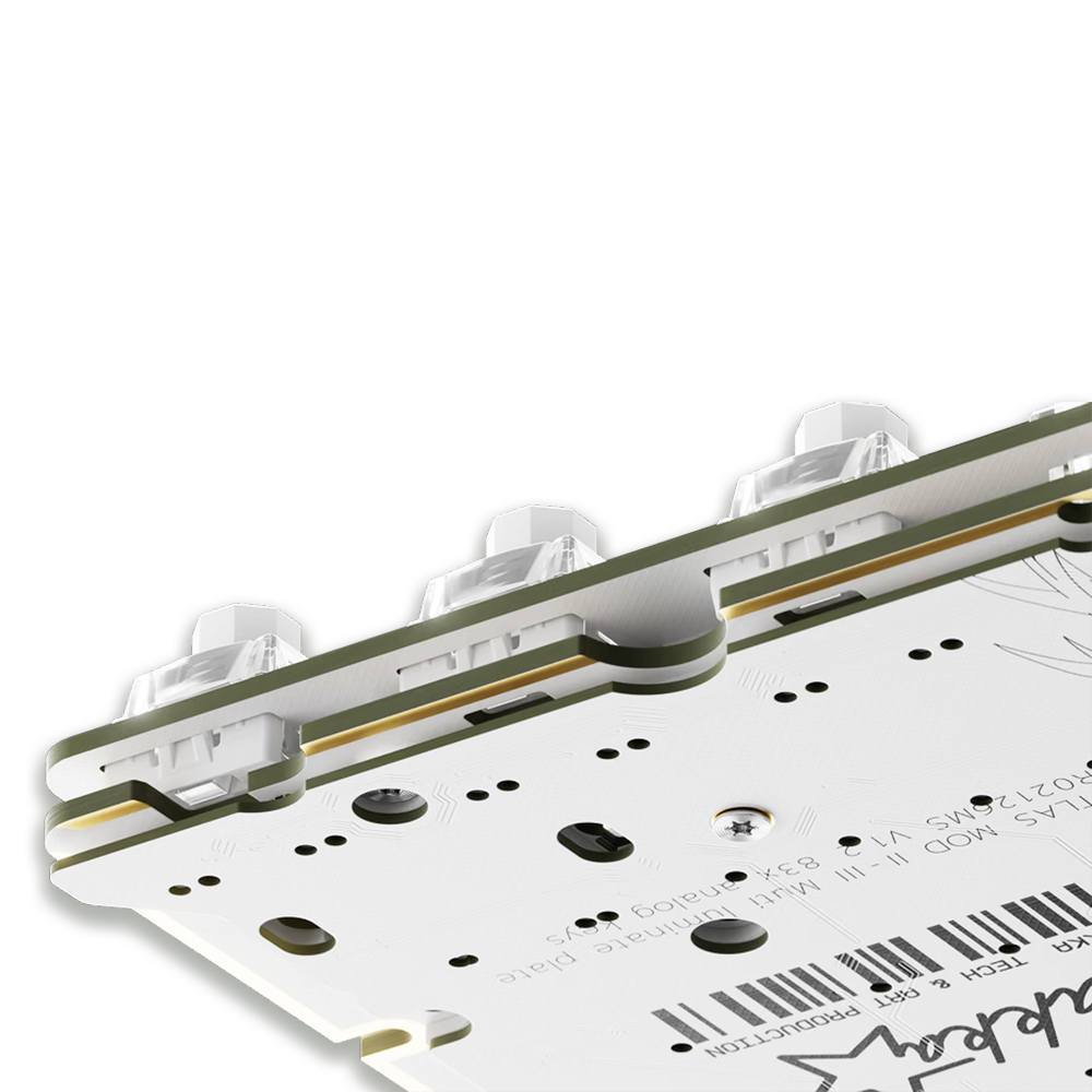 予約販売】 RAKKA ATLAS 60 MOD PCBAキット
