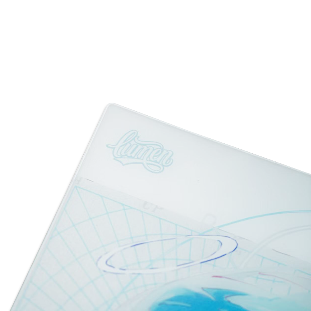 LUMEN GAMING REY ガラスマウスパッド