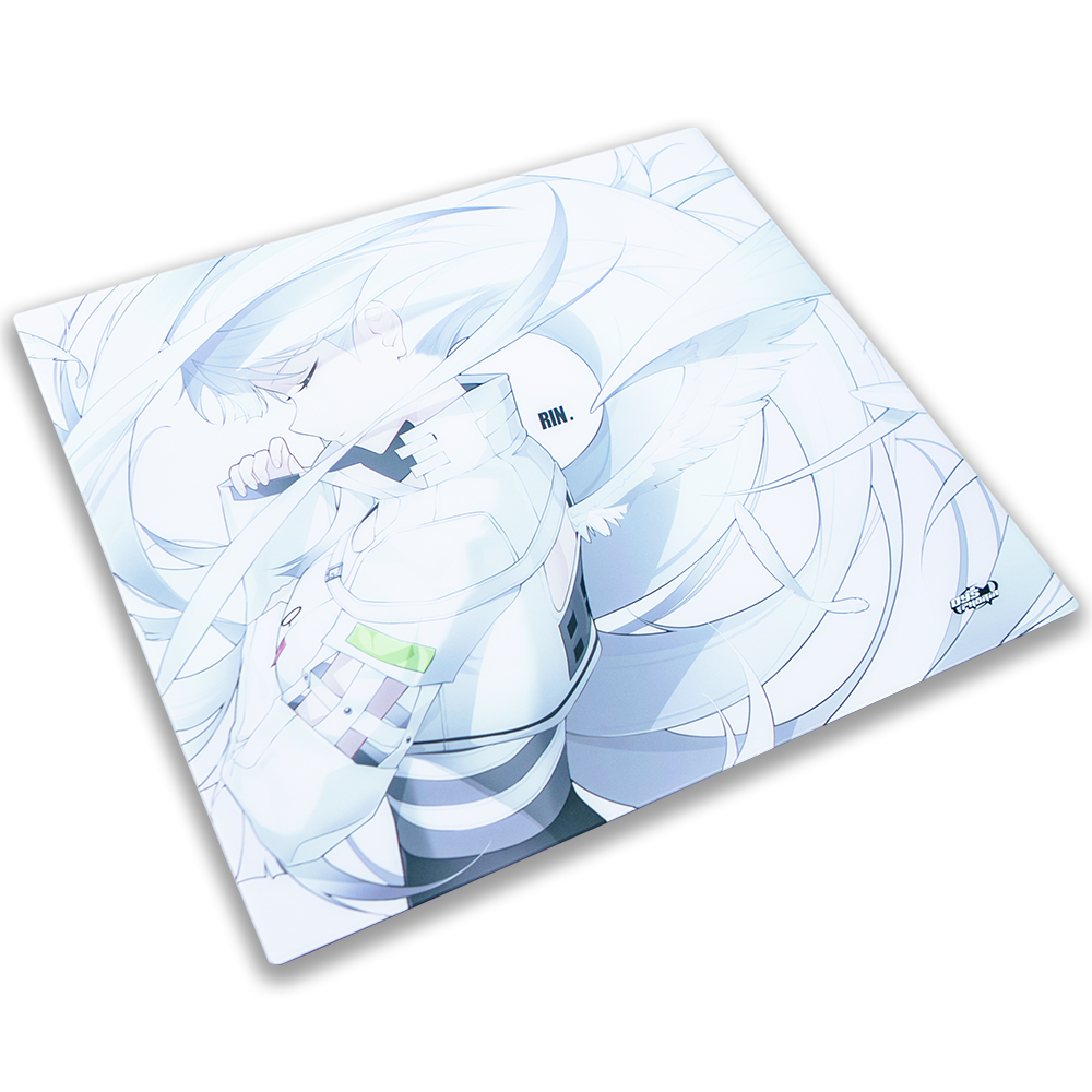 DYSPHORIA RIN White ガラスマウスパッド