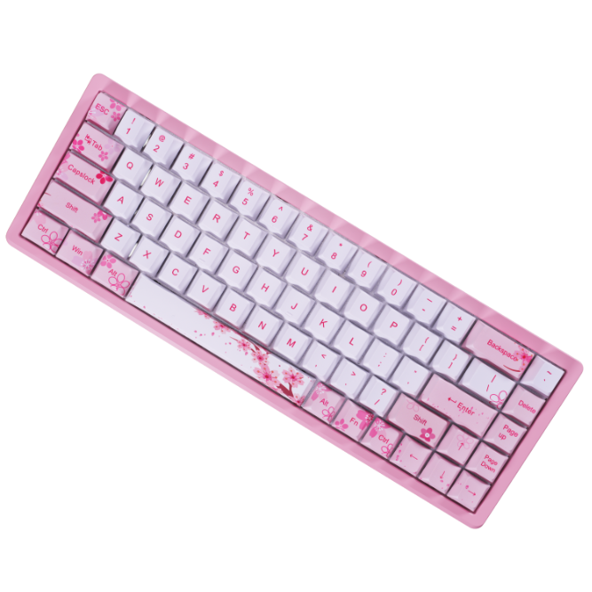 EverGlide AE68 Pro Sakura アルミケース ラピッドトリガーキーボード
