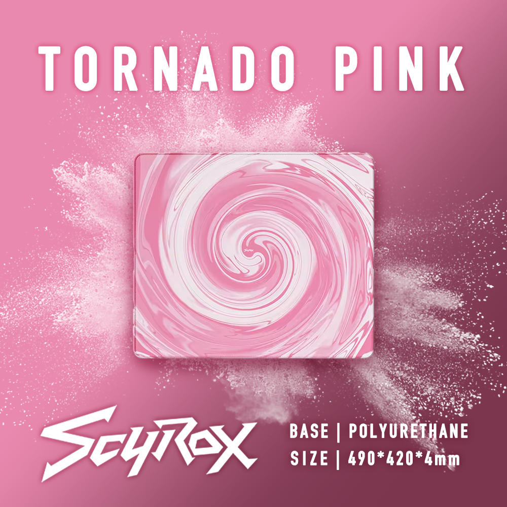 SCYROX Tornado ピンク マウスパッド