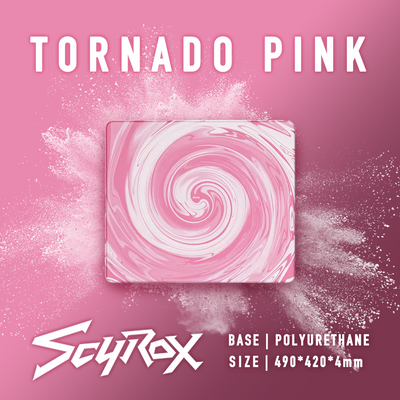 SCYROX Tornado ピンク マウスパッド