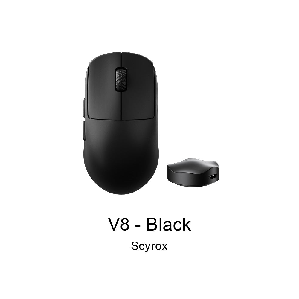 Scyrox V8 BLACKワイヤレスゲーミングマウス 本体 SCYROX SCYROX V8 Omron スイッチ サイロックス 国内正規品 有線