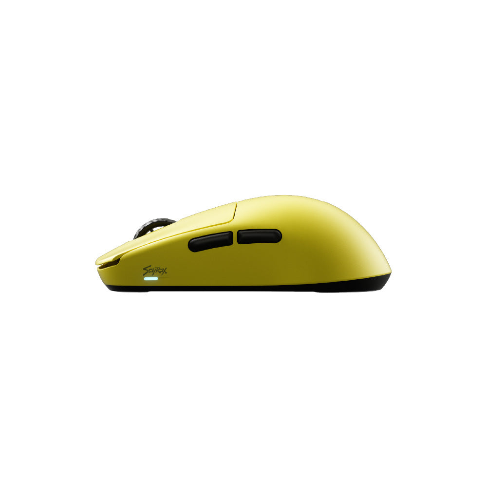 SCYROX V8 Yellow ゲーミングマウス 8000hz 重量36±3g 左右対称
