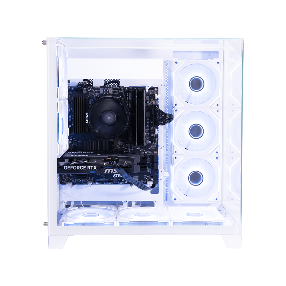【即納激安ホワイトモデル】RTX3070搭載ゲーミングPCフルセット✨R7 Rabbit0 Studio AMD Ryzen 7 5700X / RTX5060Ti 8GB ゲーミングPC 01