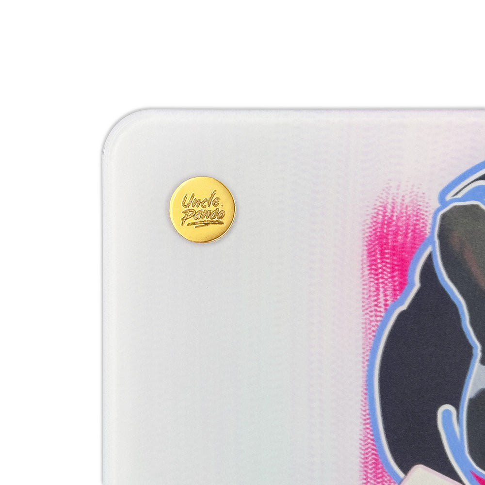 Uncle Panda NODE ガラスマウスパッド