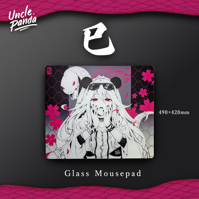 Uncle Panda ガラスマウスパッド 巳