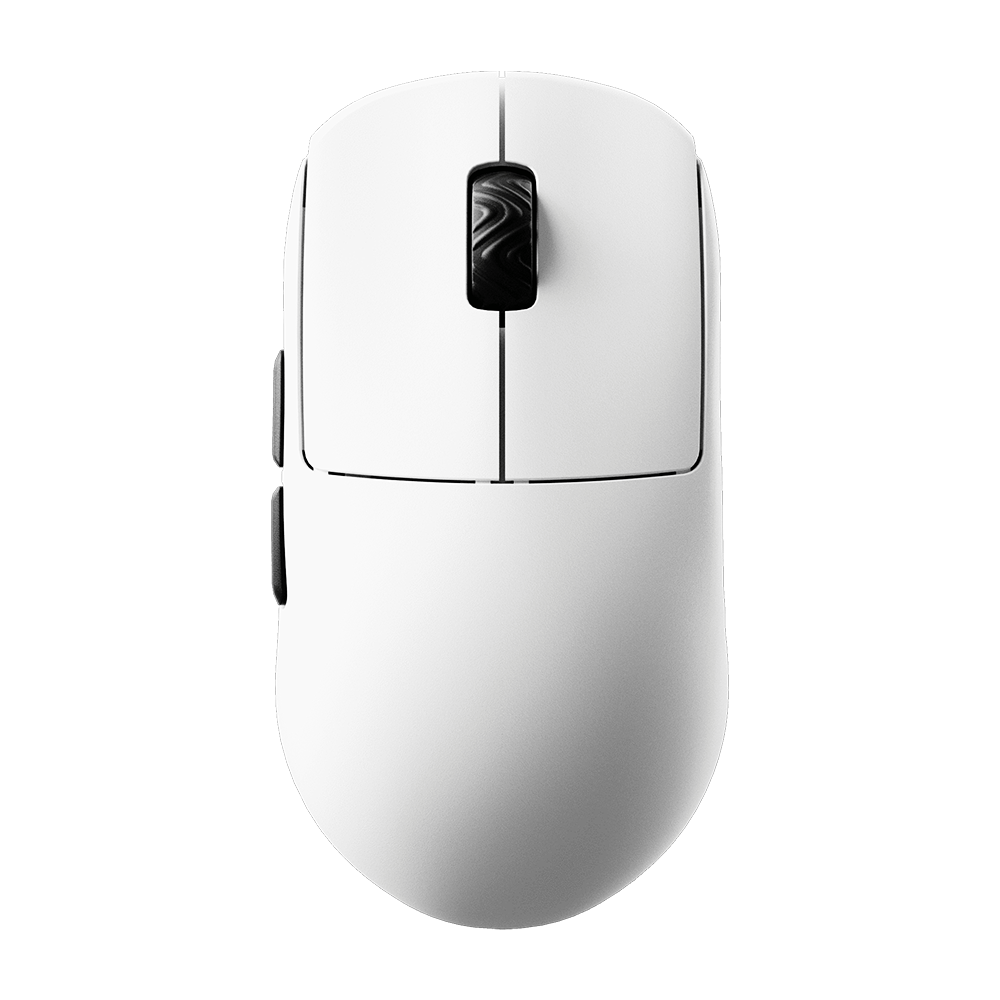 SCYROX V8S White ゲーミングマウス 8000hz 重量40g 左右対称