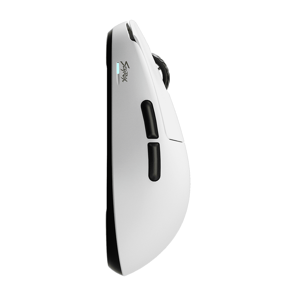 SCYROX V8S White ゲーミングマウス 8000hz 重量40g 左右対称
