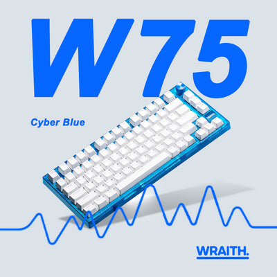 W75 V2 Analog Keyboard (Cyber Blue)