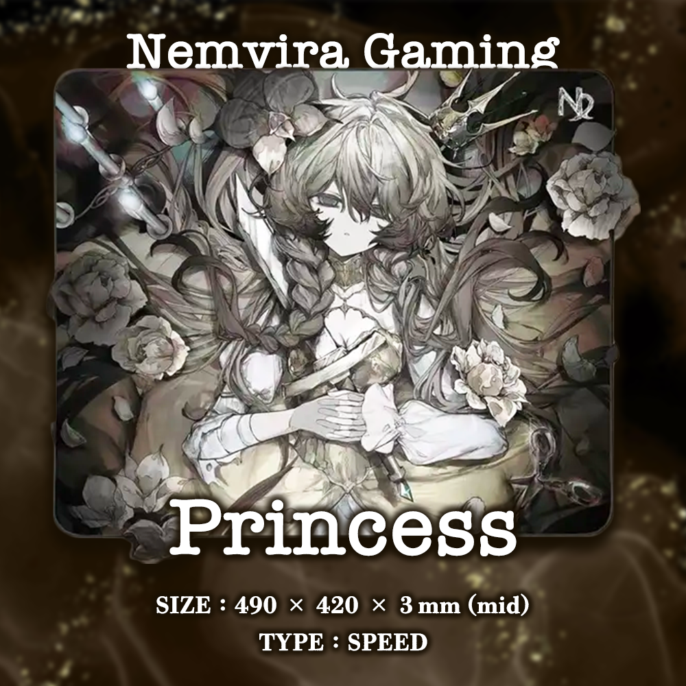 Nemvira Gaming Princess ゲーミングマウスパッド