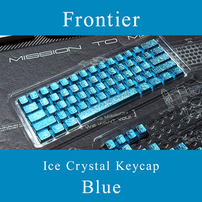 Frontier Ice Crystal Keycap Blue