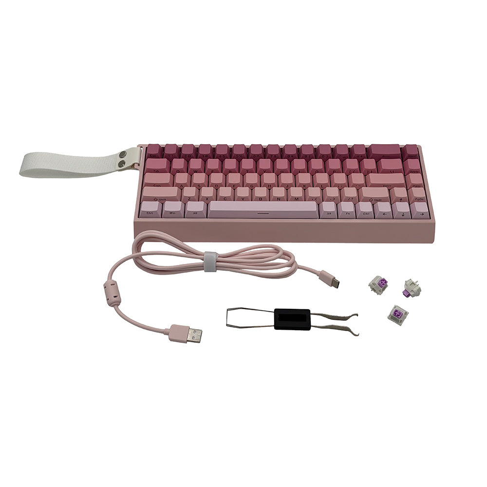 CAROTMAS Mer 68 Pink ラピッドトリガーキーボード