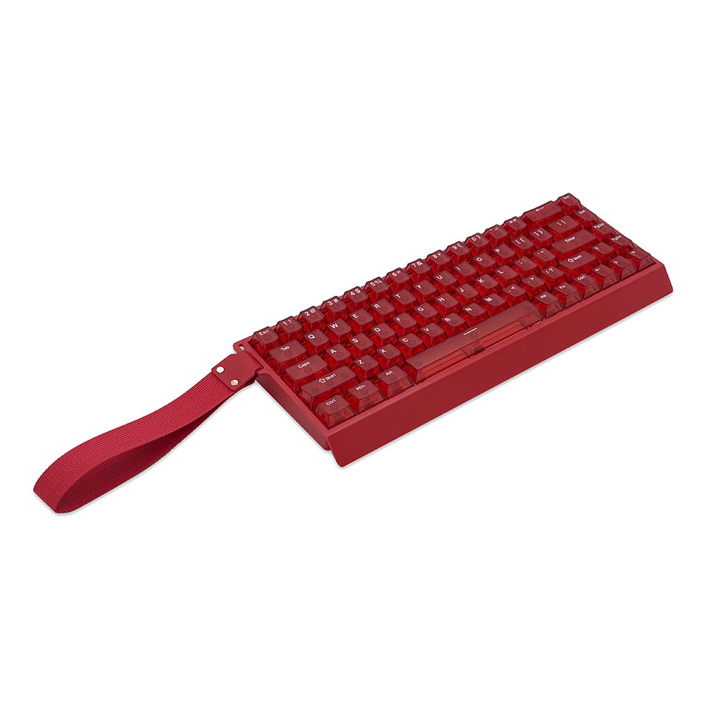 CAROTMAS Mer 68 Pro Frosted Translucent Red ラピッドトリガーキーボード