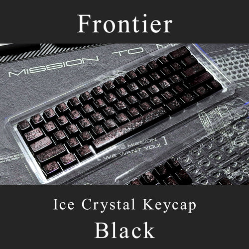 Frontier Ice Crystal Keycap Black