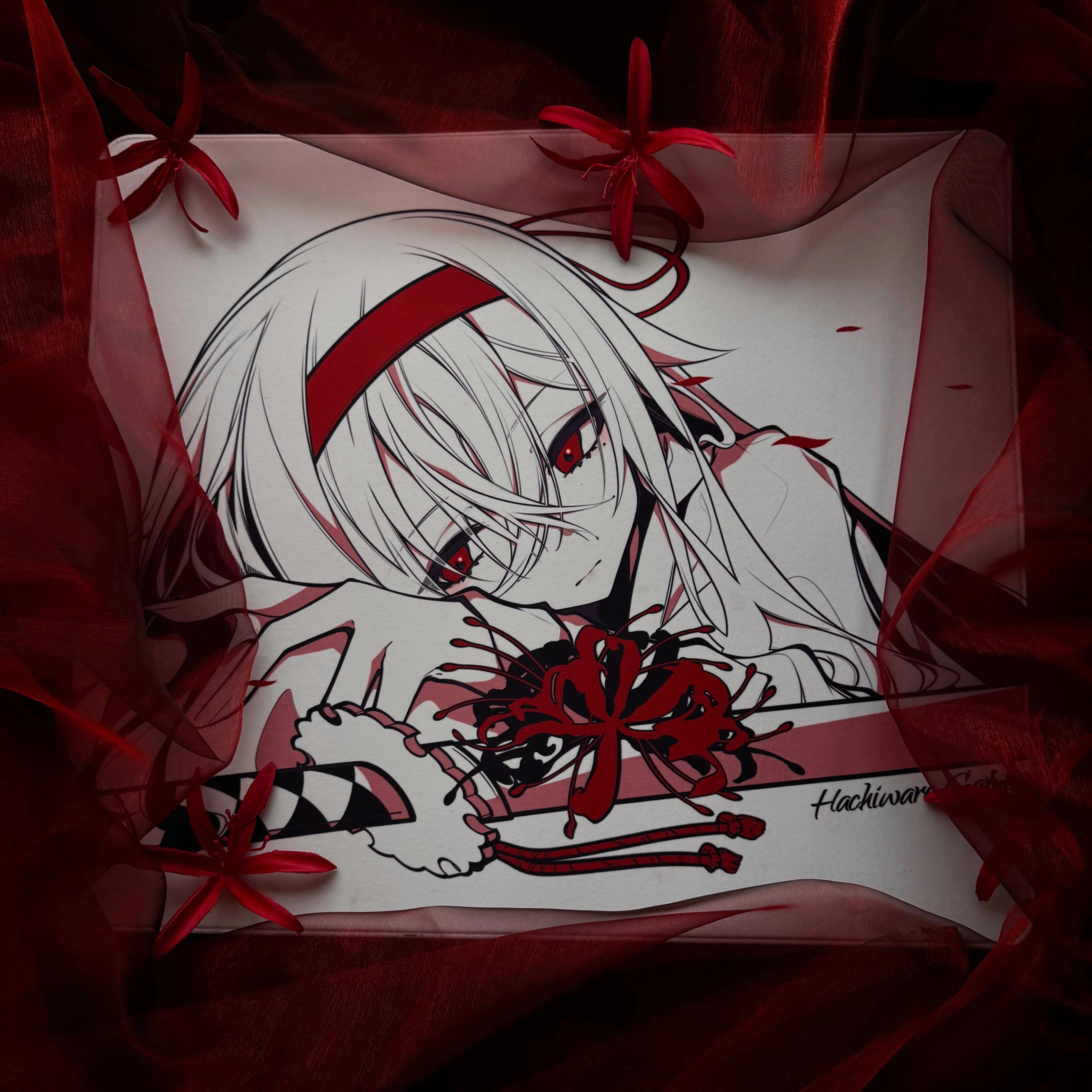 HachiwareGaming Higanbana(RED) マウスパッド