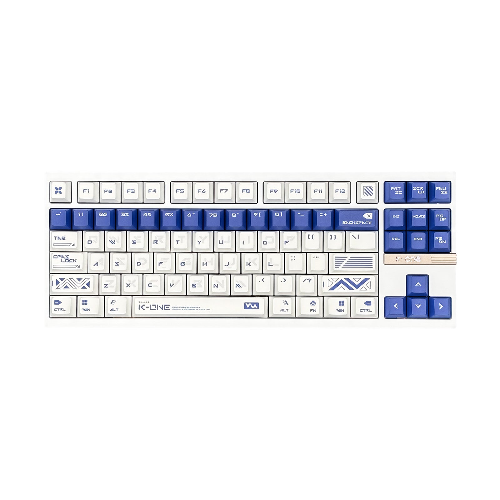 WEIKAV × MORKBLADE K-ONE ホワイト ラピッドトリガーキーボード