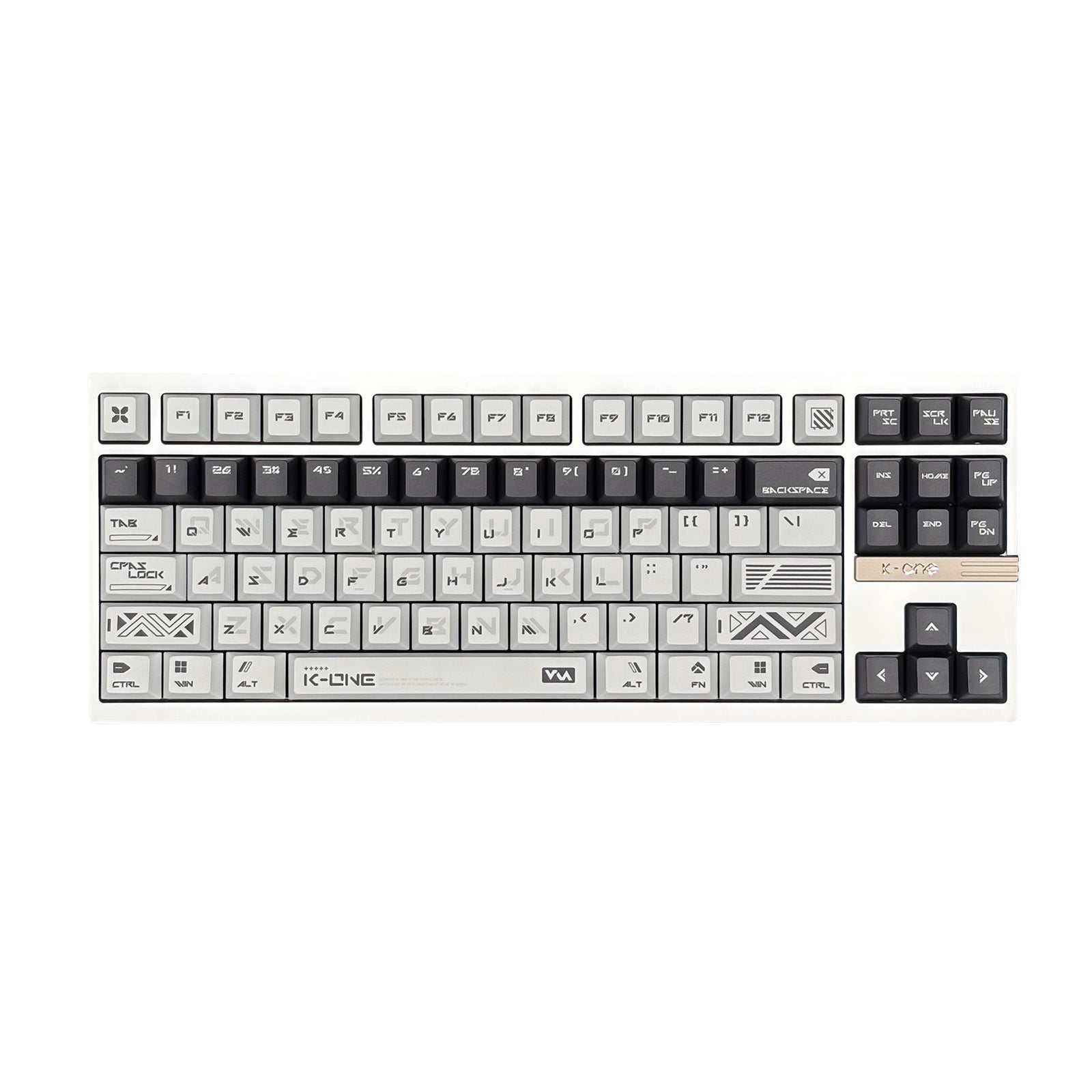 WEIKAV × MORKBLADE K-ONE シルバー ラピッドトリガーキーボード
