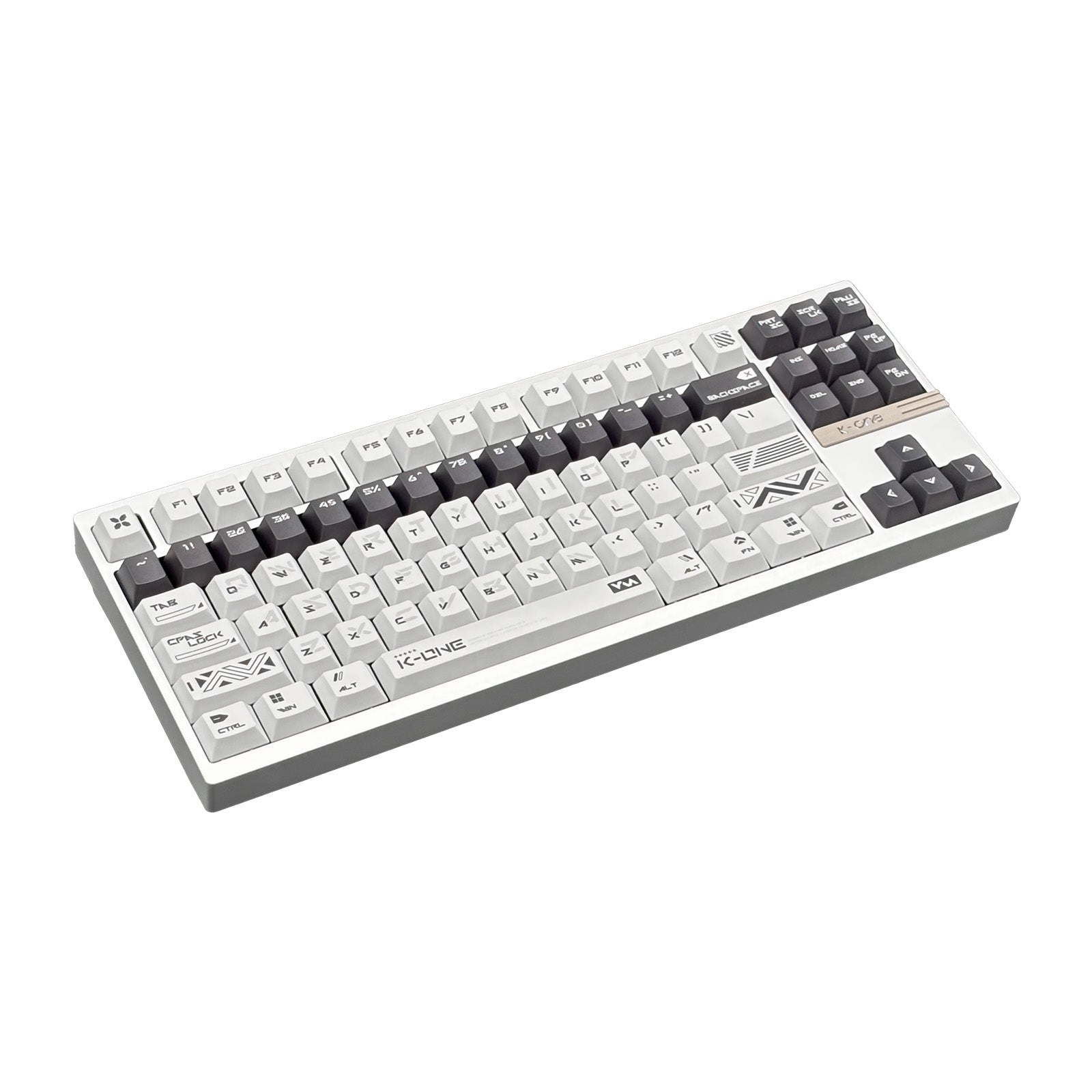 WEIKAV × MORKBLADE K-ONE シルバー ラピッドトリガーキーボード