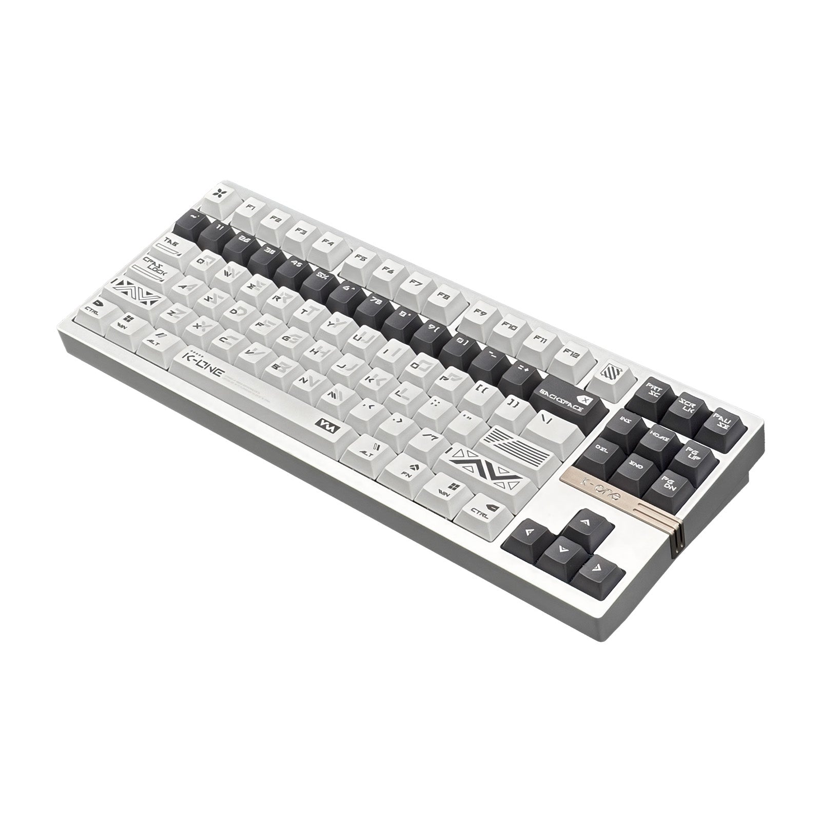 WEIKAV × MORKBLADE K-ONE シルバー ラピッドトリガーキーボード