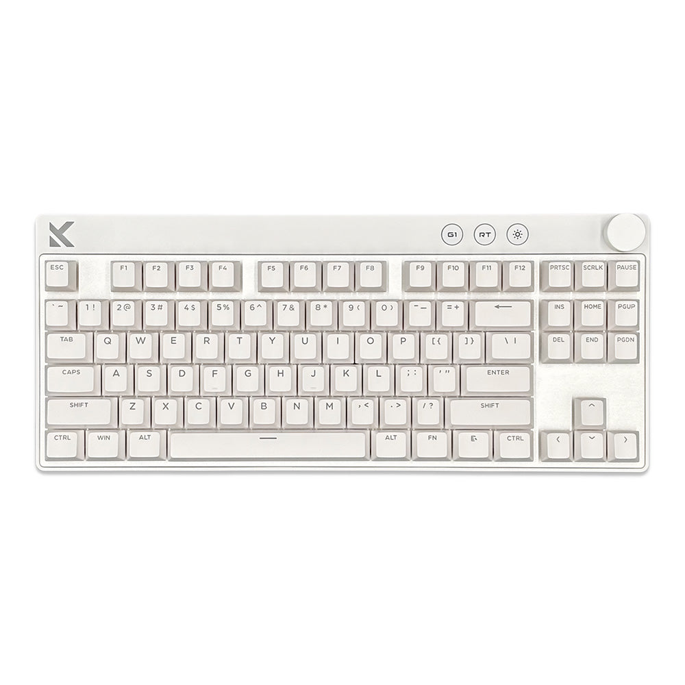 MCHOSE Mix 87 White ラピッドトリガーキーボード