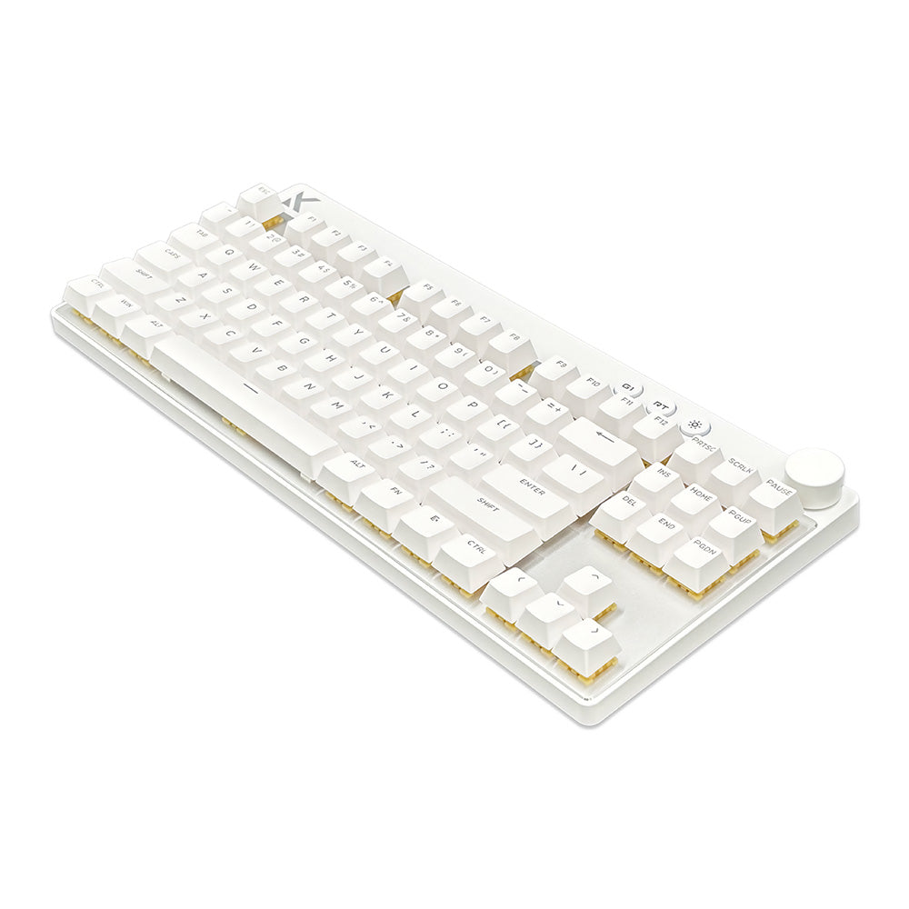 MCHOSE Mix 87 White ラピッドトリガーキーボード