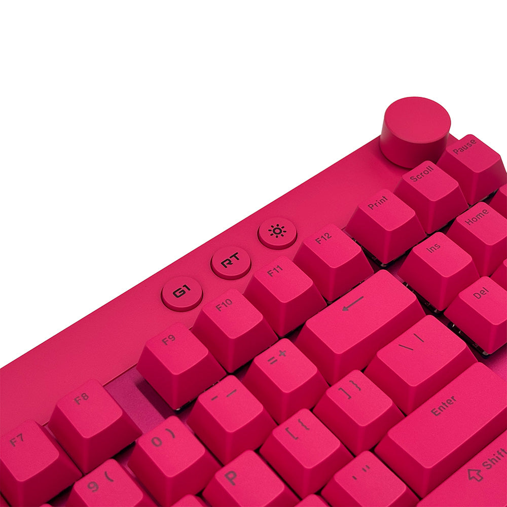 MCHOSE Mix 87 Rose Red ラピッドトリガーキーボード