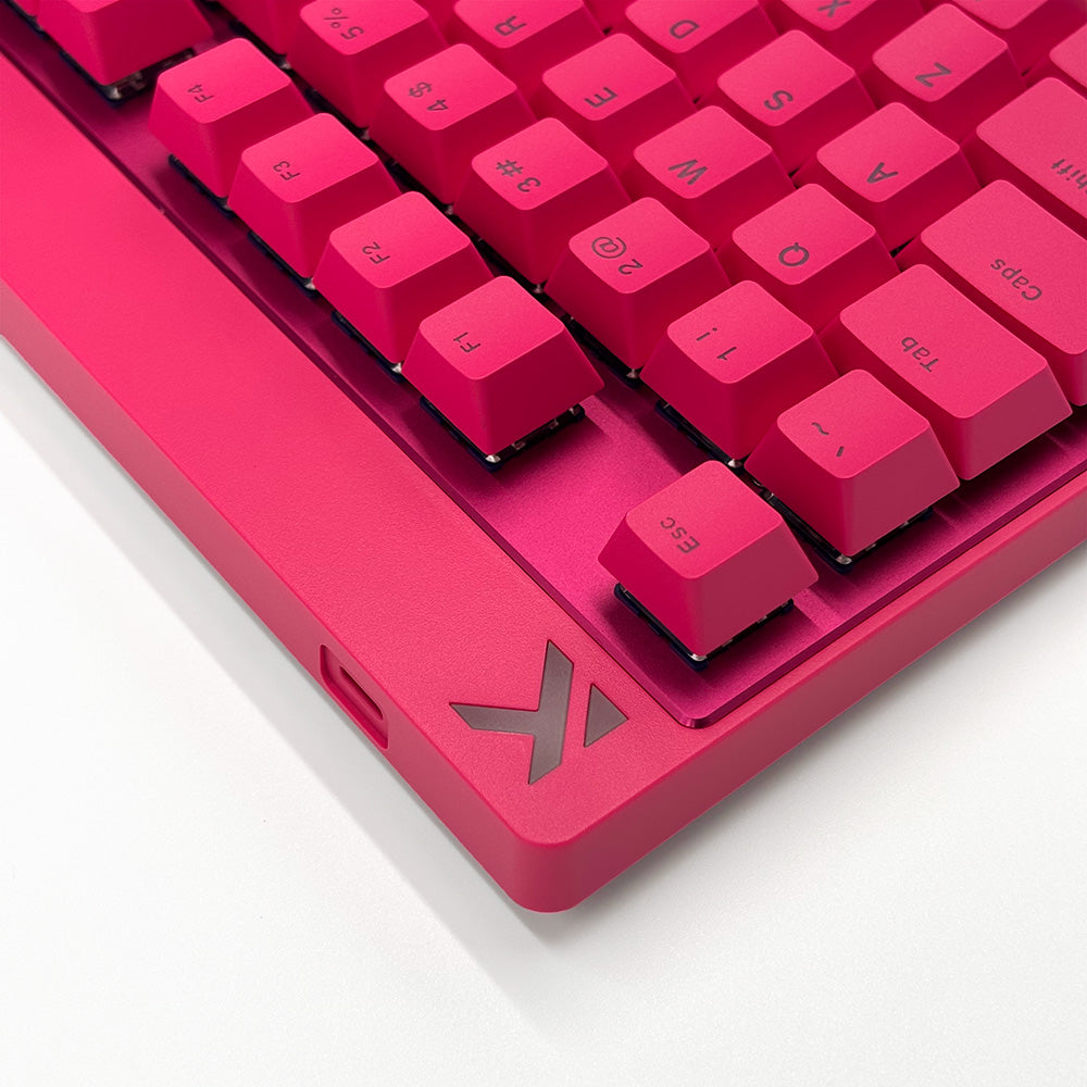 MCHOSE Mix 87 Rose Red ラピッドトリガーキーボード