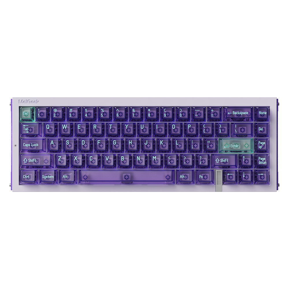 MelGeek REAL67 Potassium Transparent Purple
