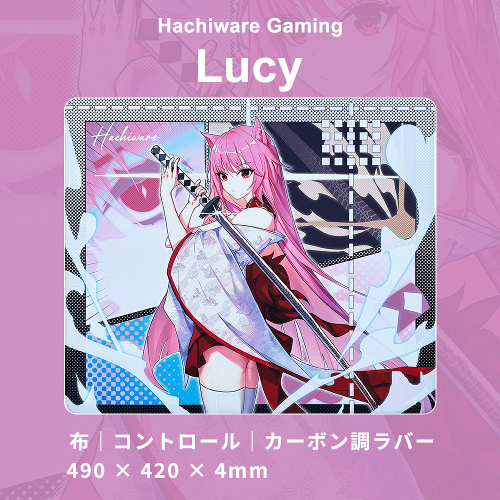 karory メイド優衣ちゃん マウスパッド HachiwareGaming Lucy マウスパッド